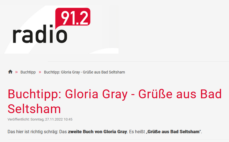 Gloria Gray - Gre aus Bad Seltsham