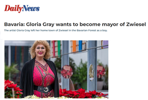 Gloria Gray - Brgermeisterinwahl 2022 in Zwiesel - Daily News, 07.12.2022